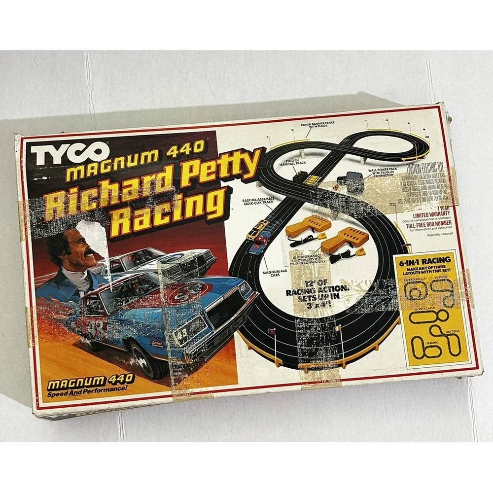 Vintage Tyco‎ 6205 Magnum 440 Richard Petty Racing Track, No Cars + Accessories